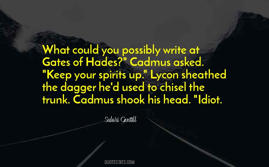Greek Mythology Hades Quotes #1796378