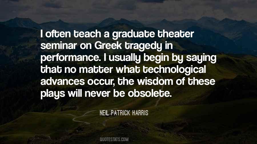 Greek Play Quotes #572010