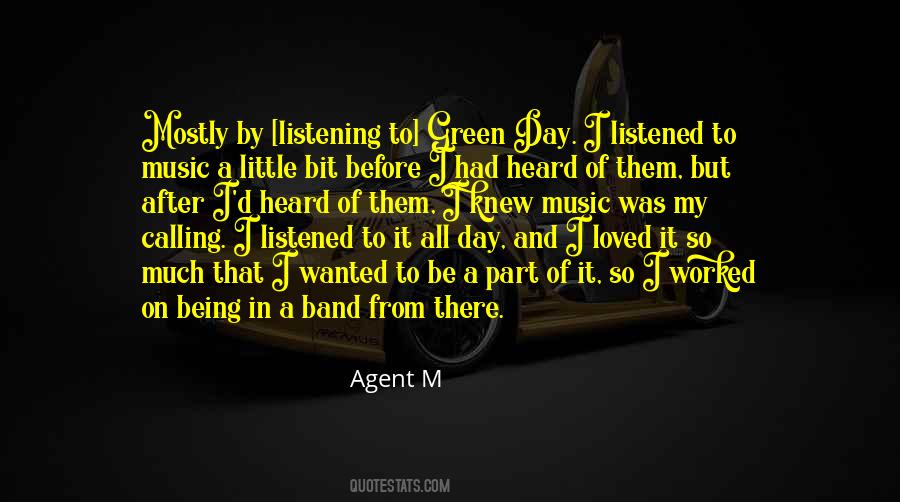 Green Day Music Quotes #1599161