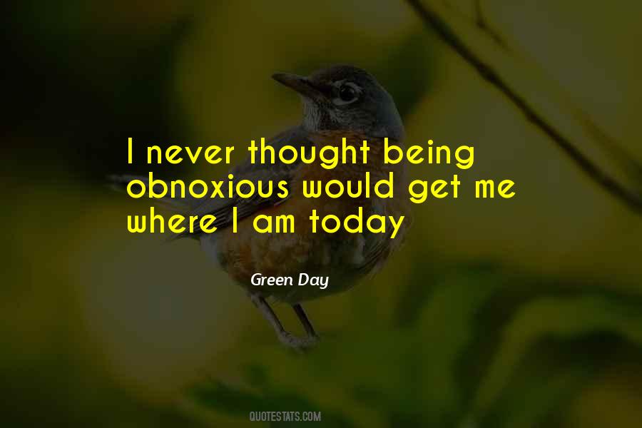Green Day Music Quotes #367369