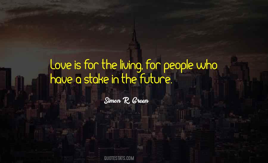 Green Future Quotes #451572