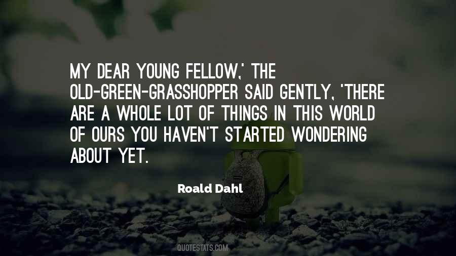 Green Grasshopper Quotes #1313800