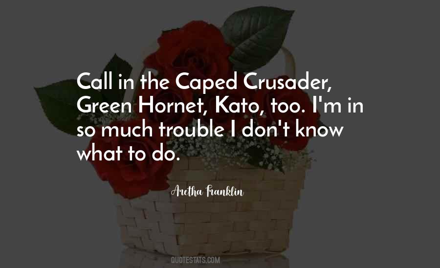 Green Hornet Quotes #1857347