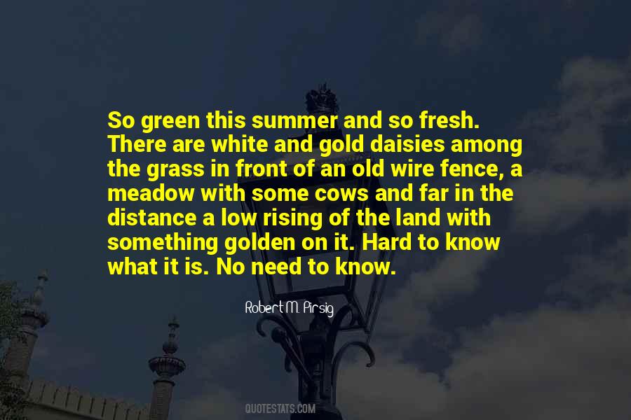 Green Meadow Quotes #1051410