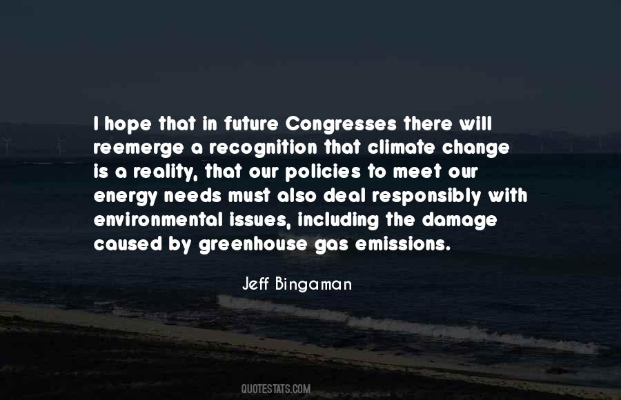 Greenhouse Gas Quotes #1319990