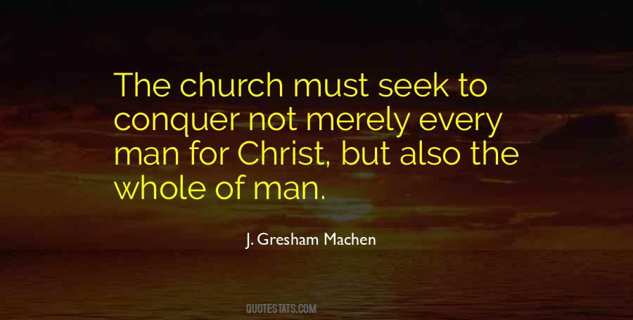 Gresham Machen Quotes #980984
