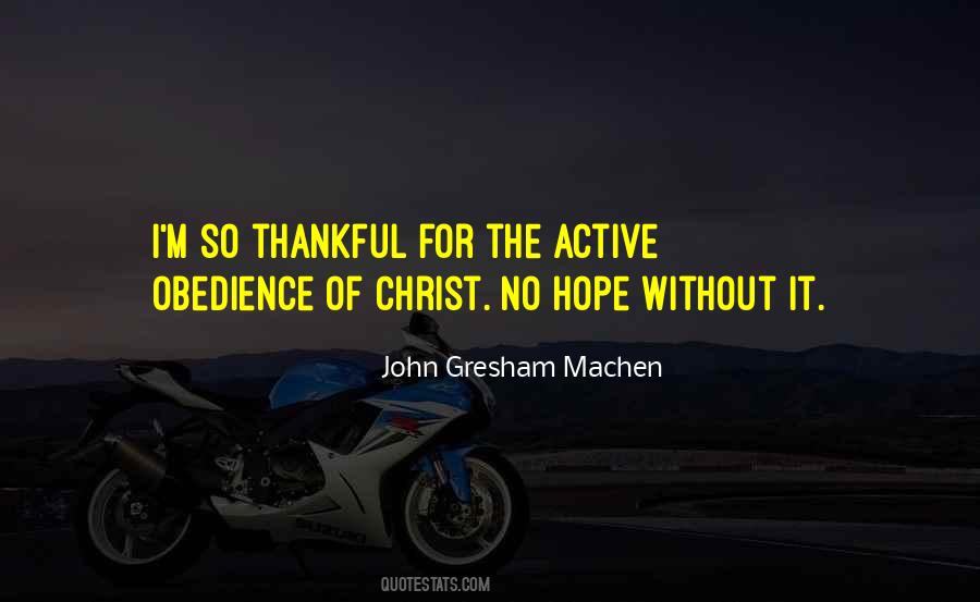 Gresham Machen Quotes #984328
