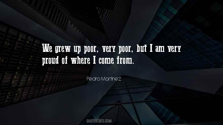 Grew Up Poor Quotes #1571216