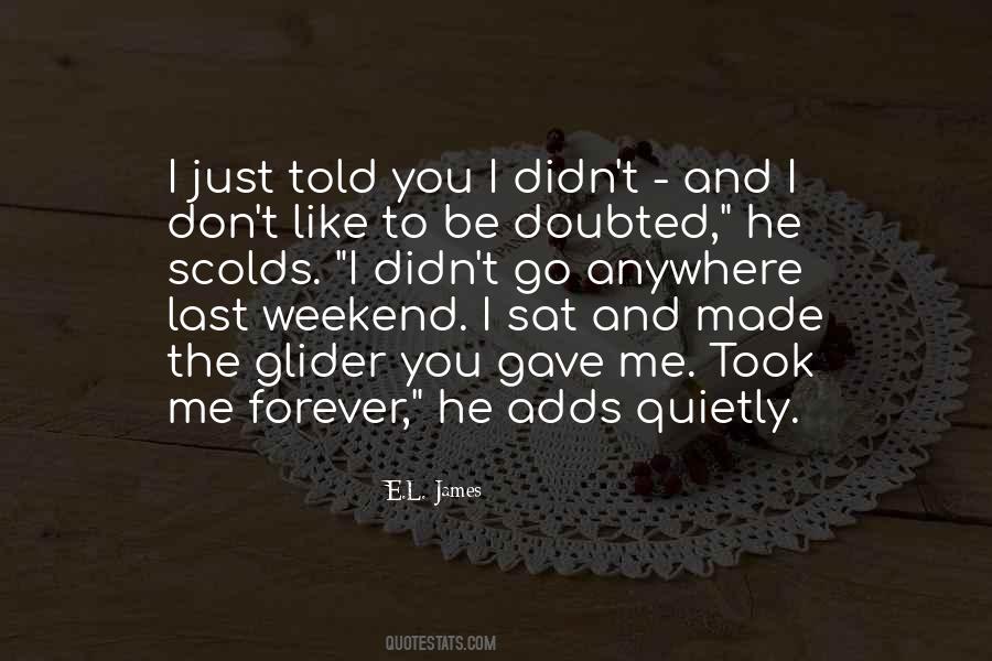 Grey E L James Quotes #756370