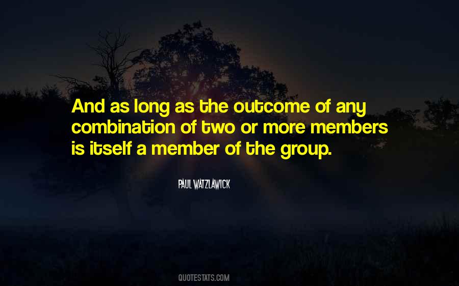 Group Members Quotes #80007