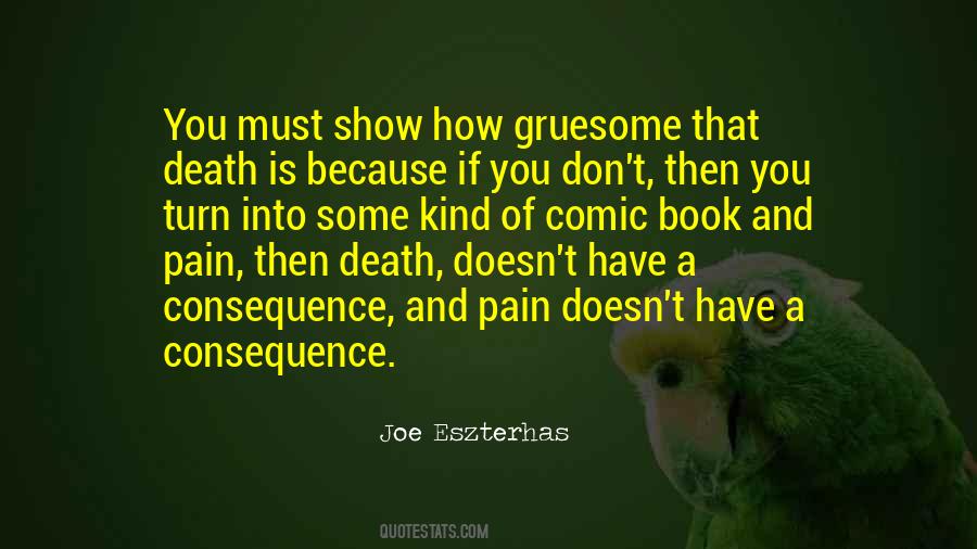 Gruesome Death Quotes #1707563