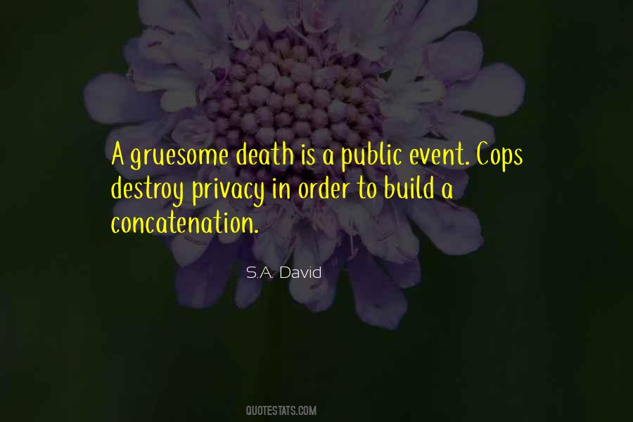 Gruesome Death Quotes #190485