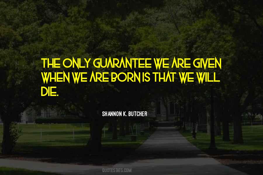 Guarantee Quotes #1268620