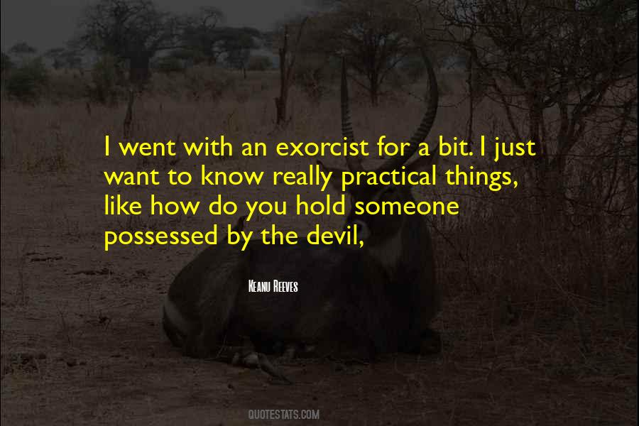 Quotes About The Devil You Know #1031121