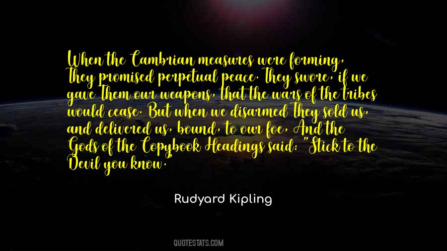 Quotes About The Devil You Know #1533965