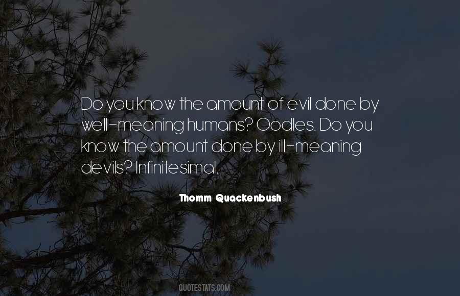 Quotes About The Devil You Know #185026