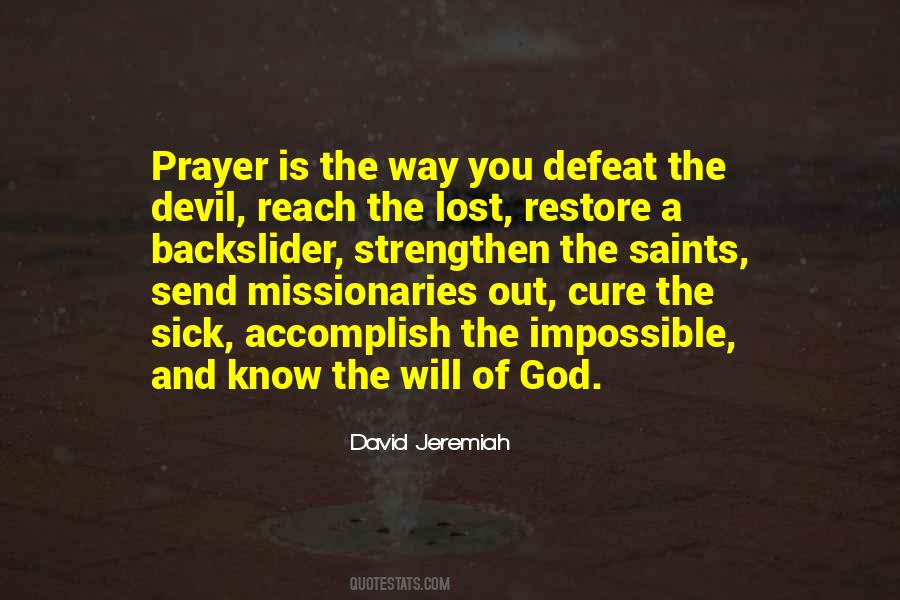 Quotes About The Devil You Know #901703