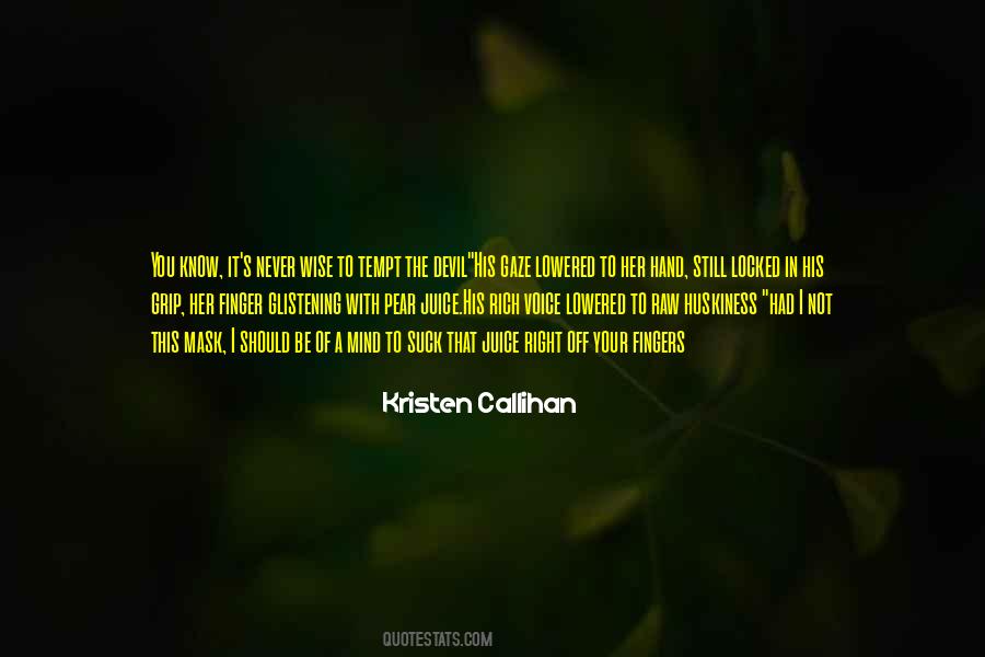Quotes About The Devil You Know #967065