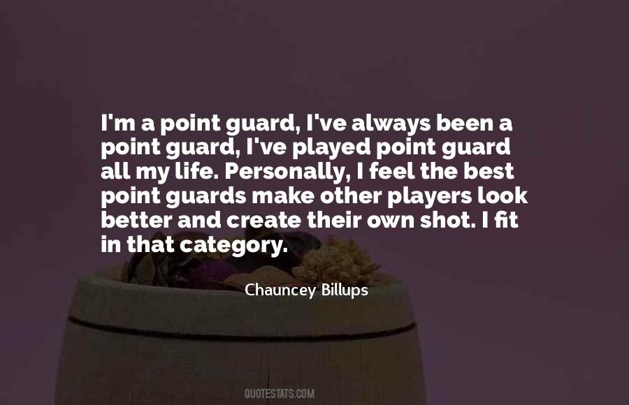 Guard Is Up Quotes #13067