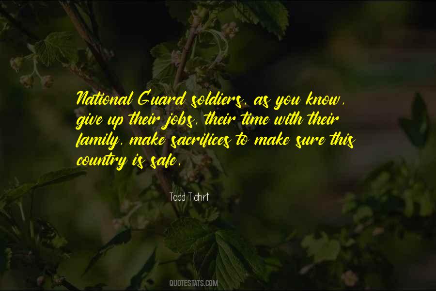 Guard Is Up Quotes #1406316