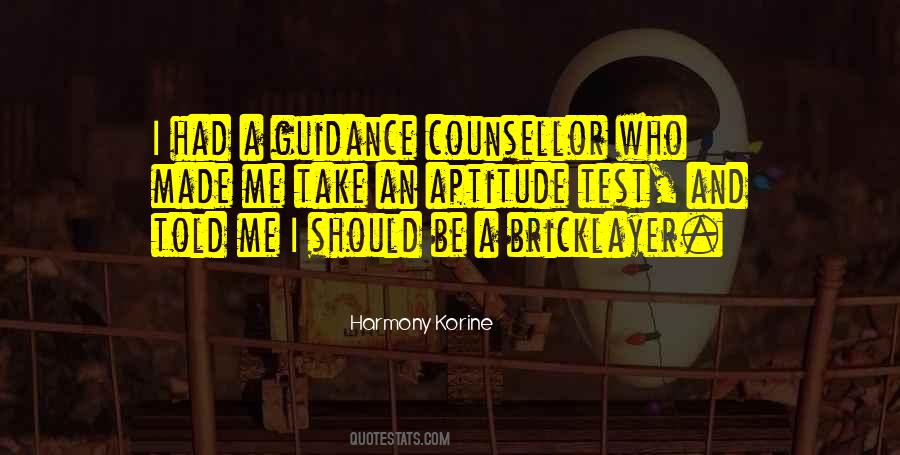 Guidance Counsellor Quotes #403725