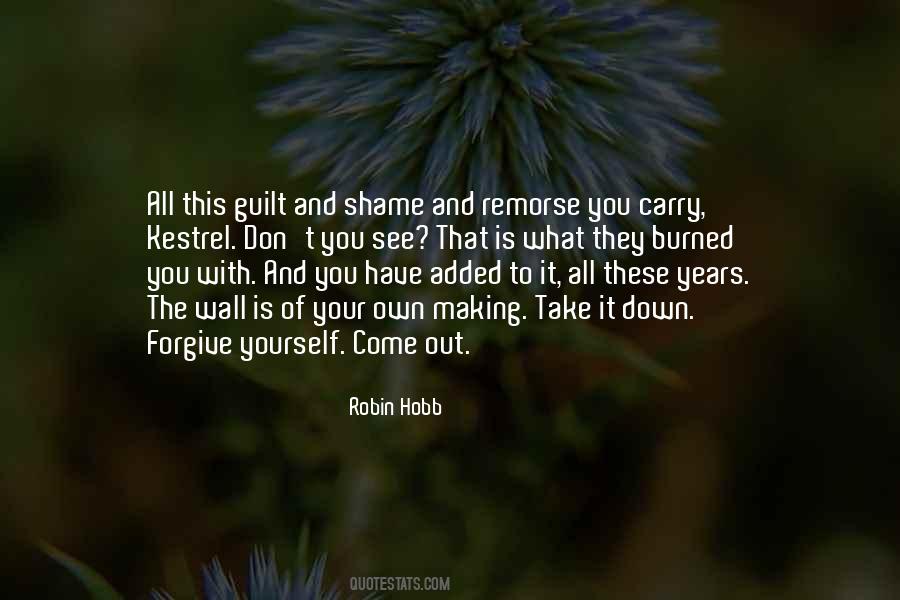Guilt Shame Quotes #645494