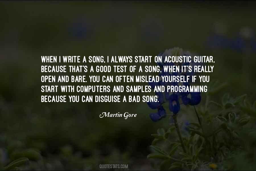 Guitar Acoustic Quotes #357940
