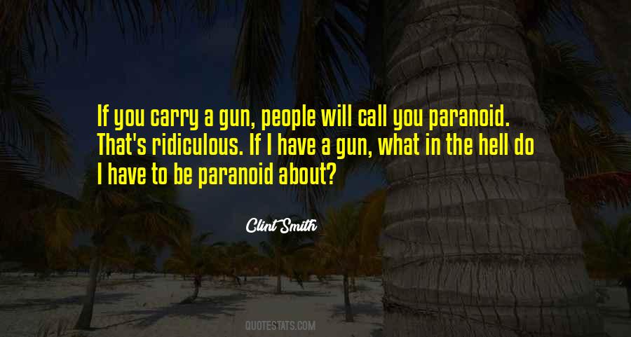 Gun Carry Quotes #964049