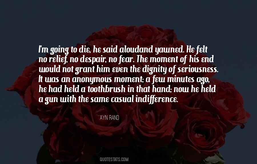 Gun In My Hand Quotes #818958