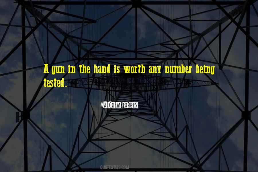 Gun In My Hand Quotes #957139