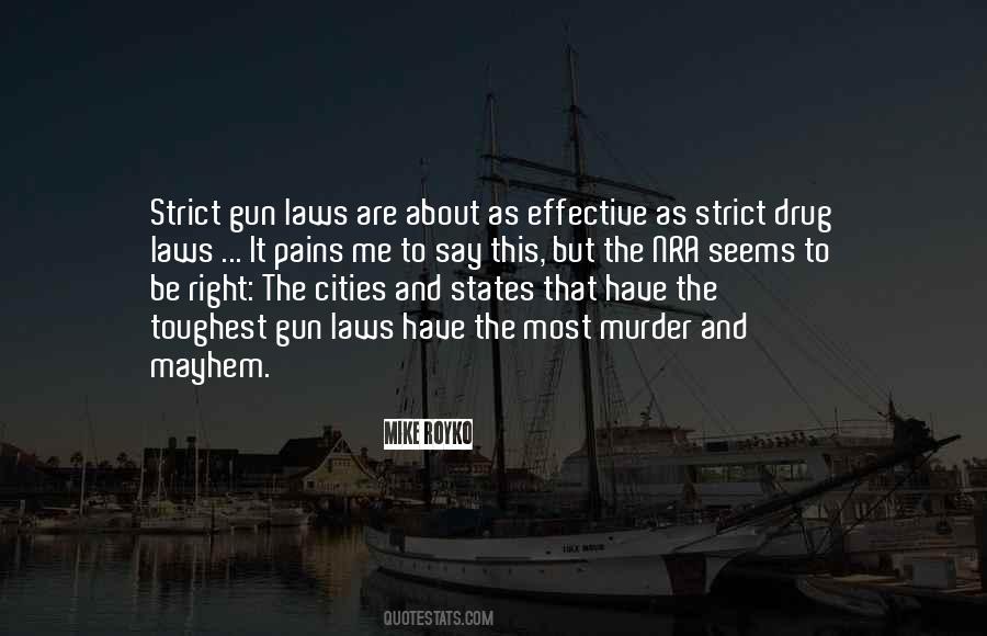 Gun Law Quotes #19820