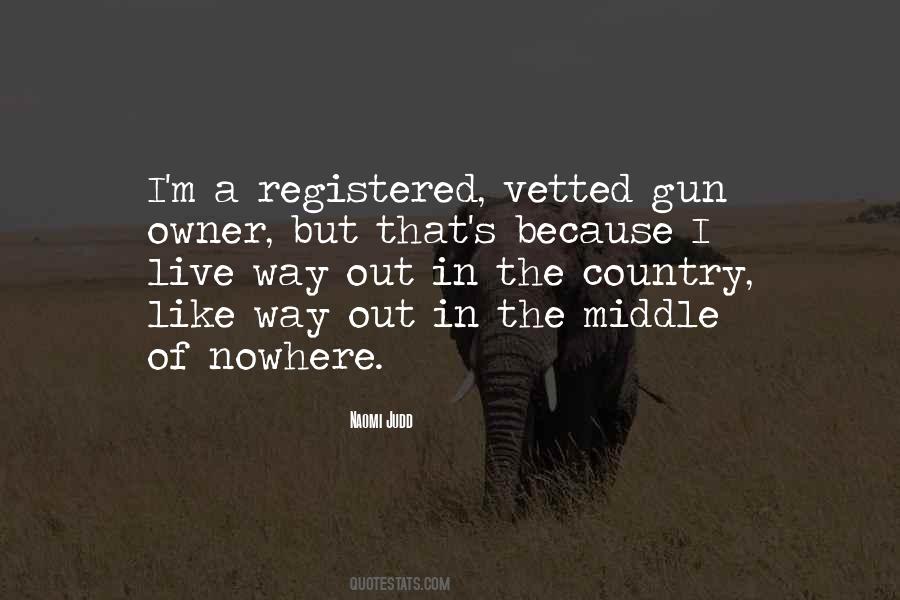 Gun Owner Quotes #307102