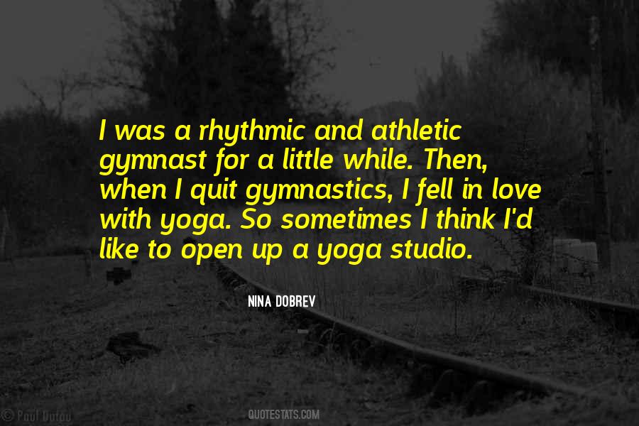 Gymnast Quotes #861652