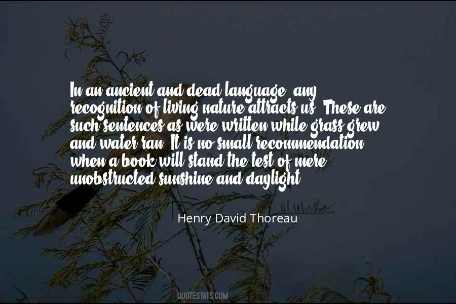 H D Thoreau Quotes #19893