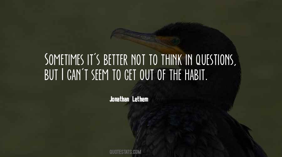 Habit Quotes #1697002