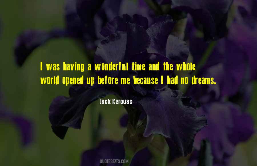 Had A Wonderful Time With You Quotes #228352