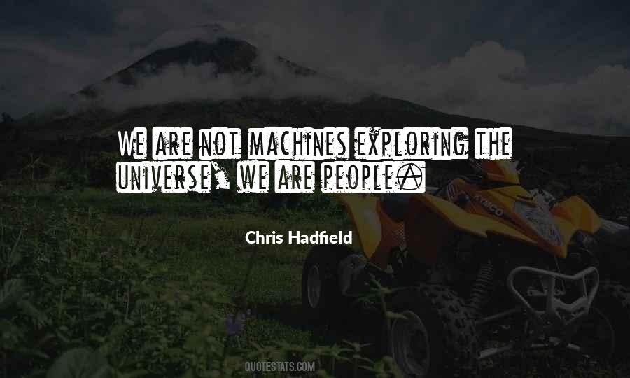Hadfield Quotes #25346