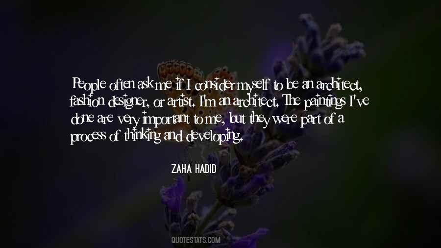 Hadid Quotes #249927