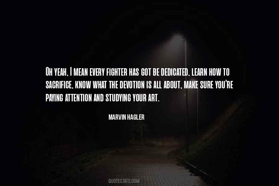 Hagler Quotes #1707029