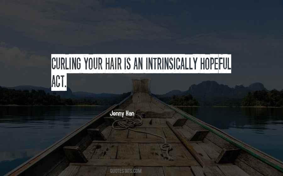 Hair Curling Quotes #271307