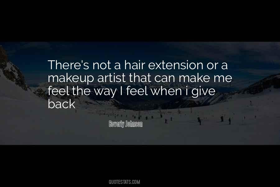 Hair Extension Quotes #1682125