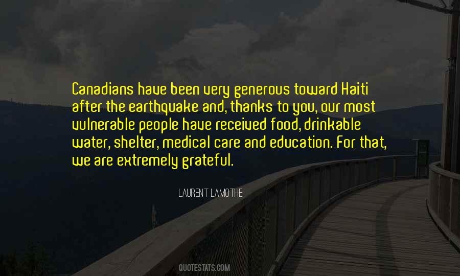 Haiti Earthquake Quotes #1726926
