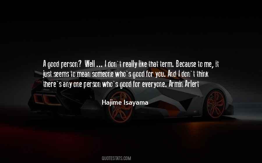 Hajime Quotes #1479942