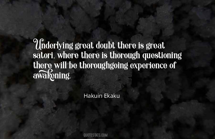 Hakuin Quotes #961956