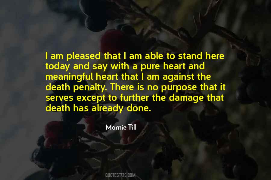 Quotes About The Death Penalty Against #923562