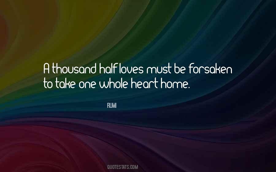 Half A Heart Quotes #1761398