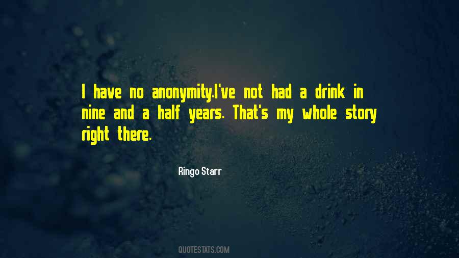 Half A Story Quotes #1637748