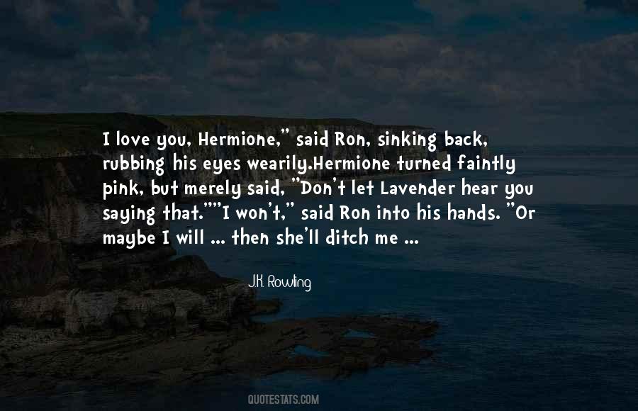 Half Blood Quotes #1807890