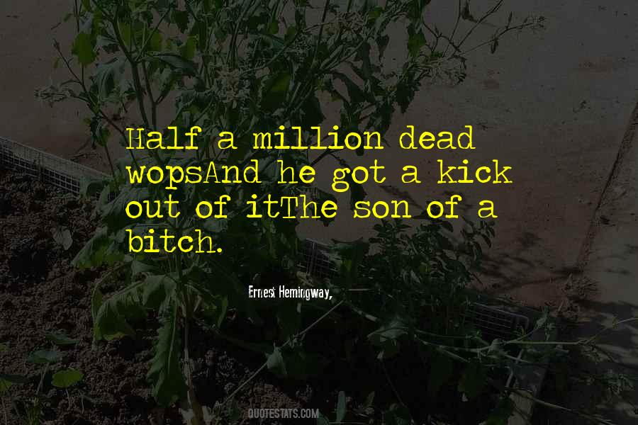 Half Dead Quotes #243708