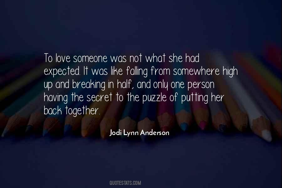 Half In Love Quotes #565757